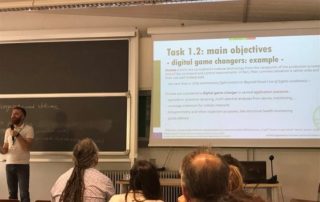 Picture 5. Manlio Bacco illustrates what are digital game changers
