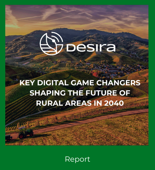 Key digital game changers shaping the future of rural areas